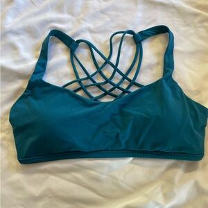 Lululemon Free to Be Bra - teal - light support size 10